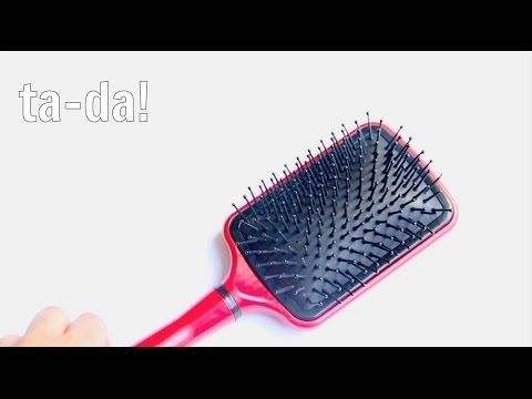 How to Clean a Hair Brush - YouTube