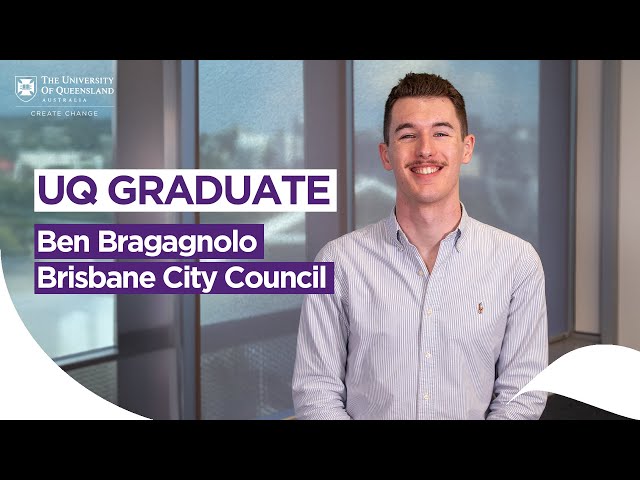 Watch UQ Graduate | Ben Bragagnolo on YouTube.