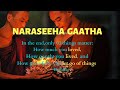 Naraseeha Gatha|1 hour|Blessed music|Mind relaxing and consoling music| |play background in sleep