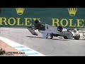 Spectacular F1 Crash at Laguna Seca in Slow Mo [THE AUTO 100 Exclusive]