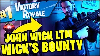 *NEW* Fortnite JOHN WICK LTM VICTORY ROYALE (Fortnite X Wick, Wick's Bounty LTM)