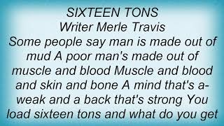 Watch Hank Thompson Sixteen Tons video