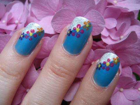 Design Prom Dress on Nail Art Tutorial Formal Prom Flower Nails To Match Your Dress Design