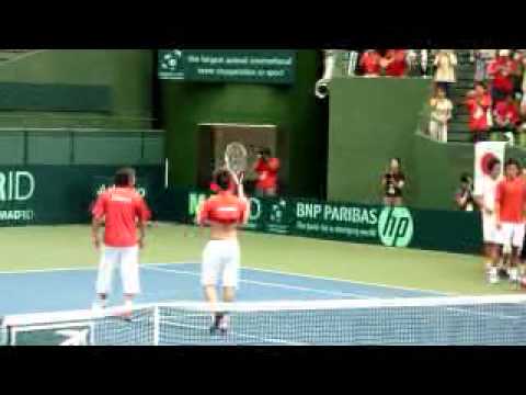 錦織圭 at Davis Cup in Japan 2011 テニス