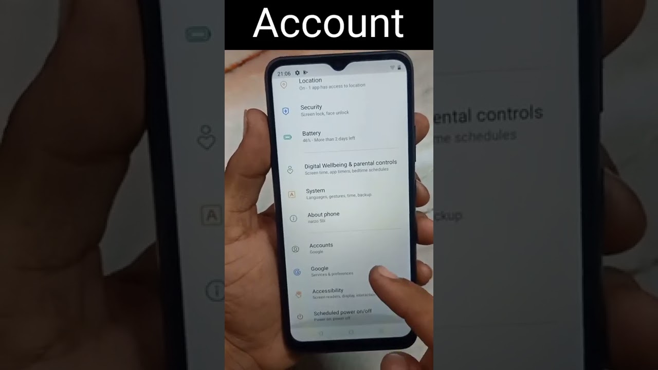 How To Remove Gmail Account Realme Narzo 50i || Remove How To Remove Gmail Account Realme Narzo 50i || Remove