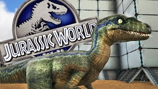 BLUE! SALVAR A LA VELOCIRAPTOR BLUE DE JURASSIC WORLD 2 ARK PARK BLUE! SALVAR A LA VELOCIRAPTOR BLUE DE JURASSIC WORLD 2 ARK PARK