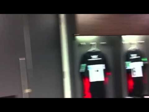 Inside the change rooms at Wembley - Saracens vs Ospreys - Inside the change rooms at Wembley - Sara