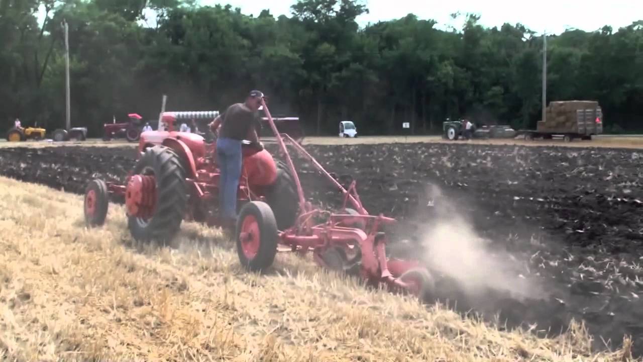 Allis Chalmers Two Bottom Plow Demonstration YouTube