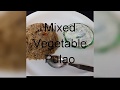 Mixed vegetable pulao