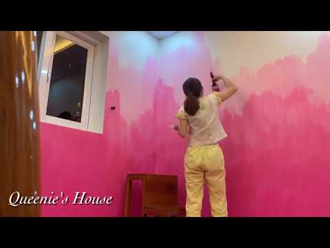 Tự Tay Mẹ Vân Trang Trang Trí Toà Lâu Đài cho Công Chúa Nì