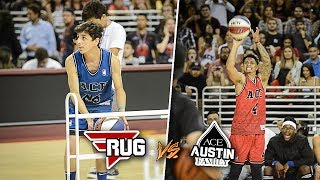3 POINT CONTEST VS AUSTIN MCBROOM!! (ACE FAMILY CHARITY BASKETBALL EVENT)