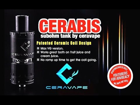 Cerabis Subohm Tank By Ceravape | One Percent ELiquid