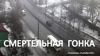 Видео Смертельная гонка по городу водителя УАЗ, насмерть сбившего женщину на пр.Невского в Петрозаводске. от КАРЕЛИЯ.НЬЮС, проспект Александра Невского, Петрозаводск, Россия