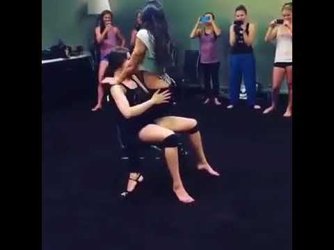 Girl girl lap dance