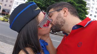 Kissing Prank - Carnaval Edition Gone Home