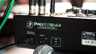 NEW Mackie ProFXv3+ Analog Mixer with Enhanced FX and USB Recording Modes | Overview and Demo