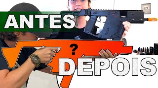 Transformei a KrissVector em HPA (Ar Comprimido) NOSSA!!