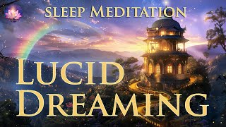 Lucid Dreaming Sleep Hypnosis To Control & Remember Your Dreams (Subliminal, Bin