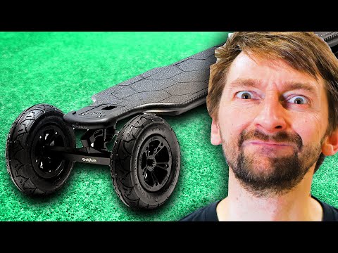 ALL TERRAIN ELECTRIC SKATEBOARD?!