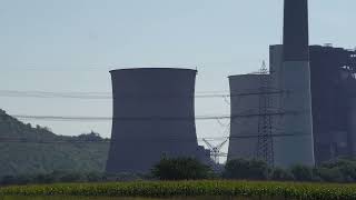 Kraftwerk Scholven Sprengung Kühlturm Block F