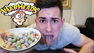 Extreme Sour Warheads Challenge