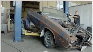 RUSTY RARE CONVERTIBLE MEETS ITS DEMISE: YOU CAN'T SAVE THEM ALL!