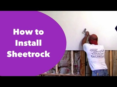How To Hang Drywall on Walls