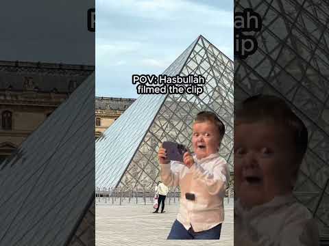 POV: Hazzy filmed the clip  #pizzaskateboards #skateboarding #louvre #paris #hasbulla