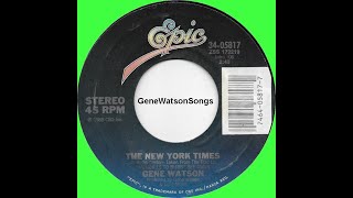 Watch Gene Watson The New York Times video