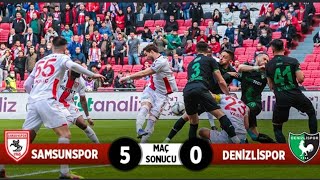 Samsunspor 5-0 Denizlispor