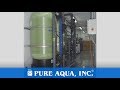 نظام التناضح العكسي ضمن حاوية 57,000 غالون فى اليوم | غانا | www.pureaqua.com