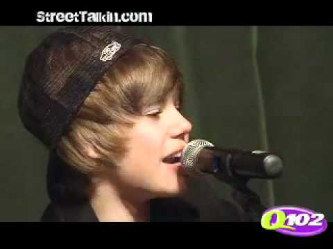 Justin Bieber Live at Ridley High School PA with Q102 2009