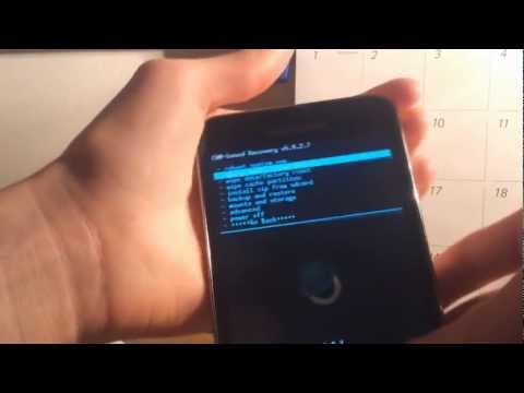 How to install Clockworkmod or CWM on Samsung Galaxy S WiFi...