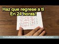 AMARRE FACIL PARA QUE TE BUSQUE ESTA NOCHE Y SOLO TE VEA A TI (Sin materiales)