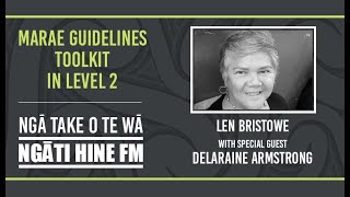 Ngā Take O Te Wā: Marae Guidelines in Level 2