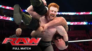 FULL MATCH - Sheamus vs. Big Show - Lumberjack Match: Raw, Dec. 24, 2012