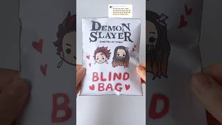 Demon Slayer Blind Bag ✨ #asmr #blindbag #papercraft #papersquishy #diy #paperdi