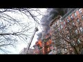 Raw video of building fire in Manhattan