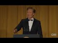Raw: Conan at White House Correspondents' dinner part 1