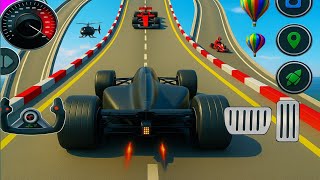 Gt Formula Car Mega Ramp Extreme Racing - Formula Car Racing Stunts 3D - Android Gameplay