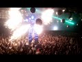 Crazy Huge Robot ! Ibiza style ! With Carl Cox @ S