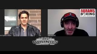 Talking with undefeated featherweight Giovanni Cabrera Mioletti