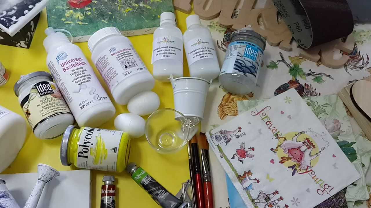 Декупаж для начинающих что необходимо Декупаж для начинающих что необходимо