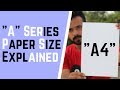 "A" Series Paper Size Explained | A0, A1, A2, A3, A4, A5, A6, A7, A8, Paper Size