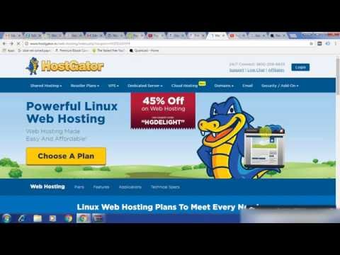 VIDEO : how to book a hosting in hostgator for wordpress website - in this video you will learn how toin this video you will learn how tobookain this video you will learn how toin this video you will learn how tobookahostingfromin this vi ...