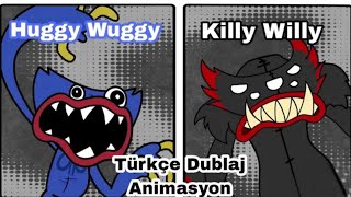 KILLY WILLY EFSANESİ -Poppy Playtime Animation Türkçe Dublaj ( Huggy Wuggy Anima