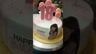 Cake For 18 Years Girlbirthday Cake For Girlschocolate Cakecandy Cakephoto Cake