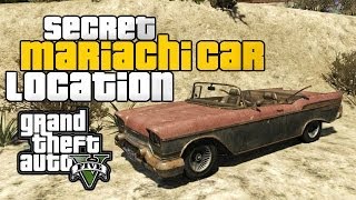 Gta 5 Online Rare Vehicles Secret Mexican Mariachi Car Spawn Location