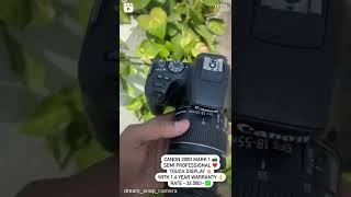 Dream Snap Camera Dslr At Lowst Price Camera Market Tamilnadu Used Dslr Camera Showroom