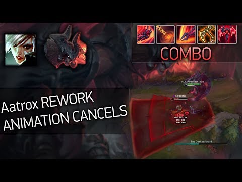 Aatrox Rework: Animation Cancelling Guide | Riven Player Plays The "New Riven"